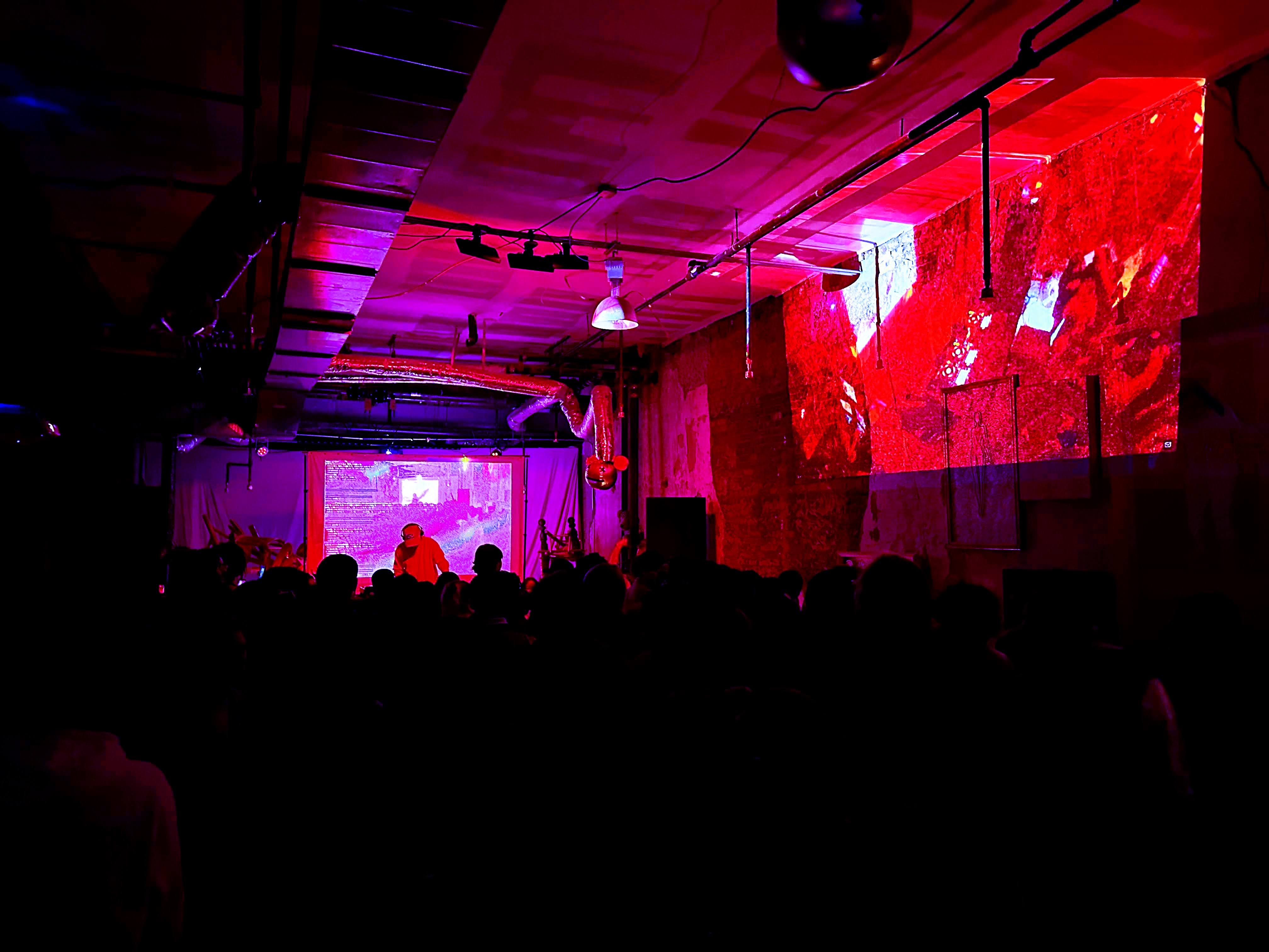 Live Coded Visuals at Electronic Sound Systems